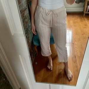 Kick flair eyelet pants!